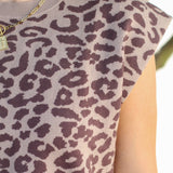 Living in Leopard Sweater Top