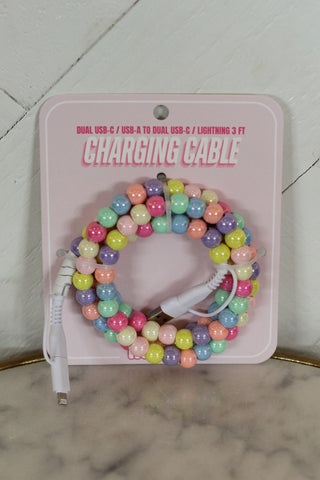 Beaded Charging Cable