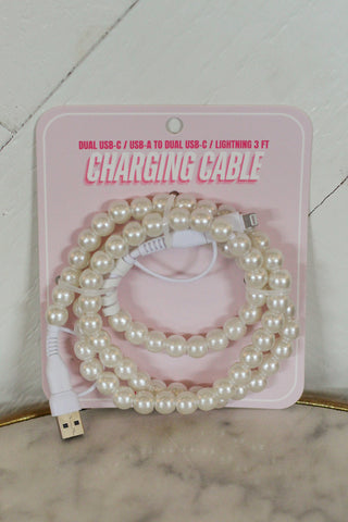 Beaded Charging Cable