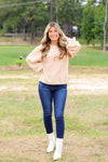 Mandy Must Have Top-Beige