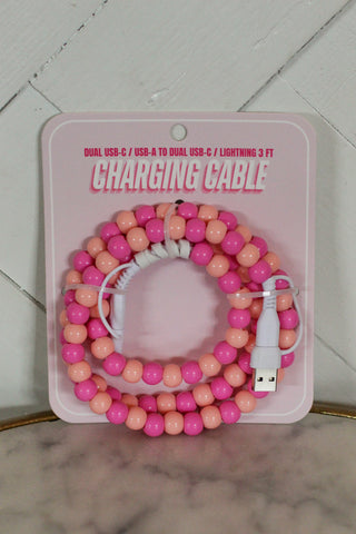 Beaded Charging Cable