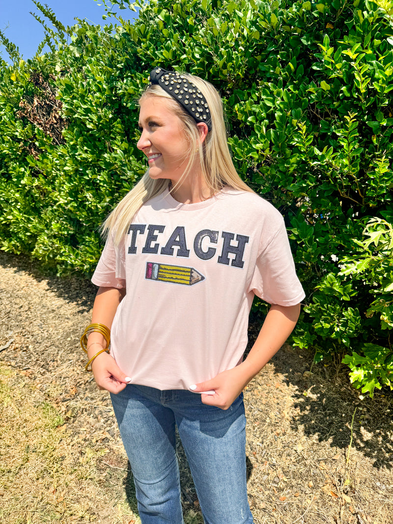 Teach Pencil Tee