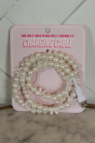 Beaded Charging Cable