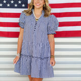 Gingham Girly Girl Dress