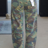 Camille Camo Barrel Jeans