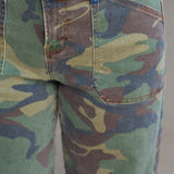Camille Camo Barrel Jeans
