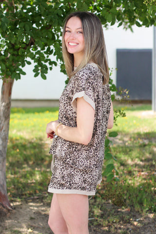 So Casual Leopard Top