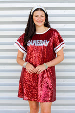 Sequin Game Day Dress