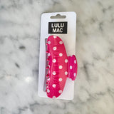 Lulu Mac Polka Dot Hair Clip