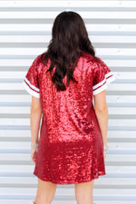 Sequin Game Day Dress