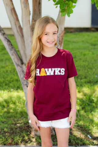 Mr.P's Hawks Tween Tee