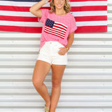 So American Knitted Top