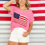 So American Knitted Top