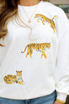 Tri Tiger Sweatshirt-White
