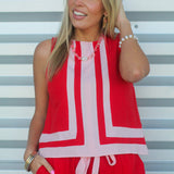 Sophisticated Stripe Tank