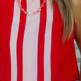Sophisticated Stripe Tank