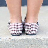 Soho Gingham Ballet Flat