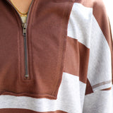 Color Block Collar Set