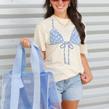 Polka Dot Bikini Tee