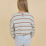 Stitched & Striped Top