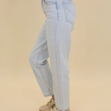 Mini Straight Leg Jeans