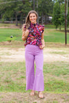 Fall Fun Top-Black/Maroon