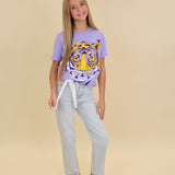 Tween Mr. P's Mosaic Tiger Tee
