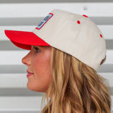 God Bless America Vintage Trucker Hat