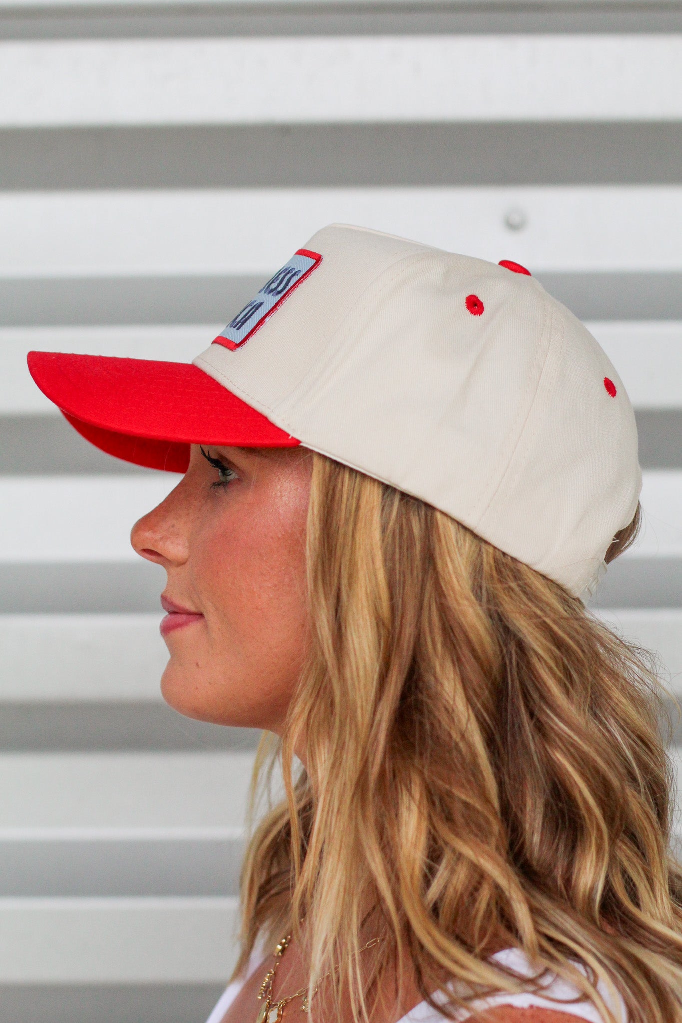 God Bless America Vintage Trucker Hat