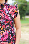 Fall Fun Top-Black/Maroon