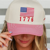 1776 Stripe Trucker Hat