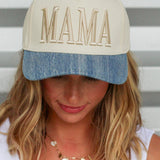 Monochromatic MAMA Trucker Hat