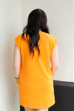 Trendy Tracie Dress-Neon Orange