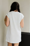 Trendy Tracie Dress-White