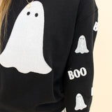 BOO Ghost Sequin Sweatshirt