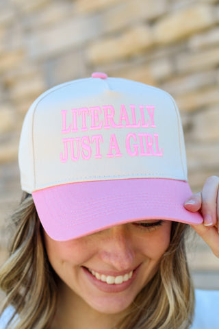 Literally Just a Girl Trucker Hat