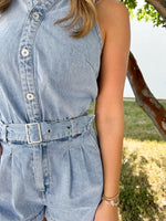 Just a Denim Romper