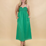 Sassy Stitch Midi Dress