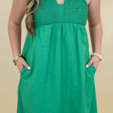 Sassy Stitch Midi Dress