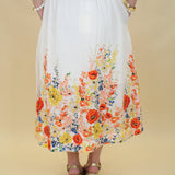 Spring Garden Party Midi Skirt