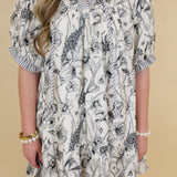 Dainty Flower Print Dress