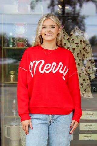 Simple Merry Sweater