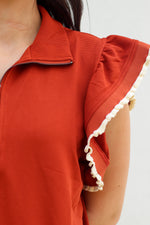 Frilly Fall Pocket Dress