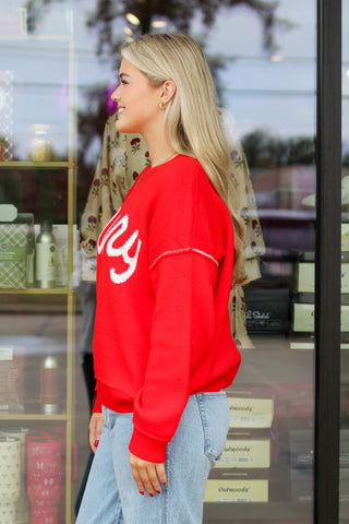 Simple Merry Sweater