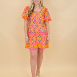 Fiesta Floral Dress