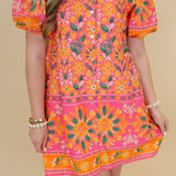 Fiesta Floral Dress