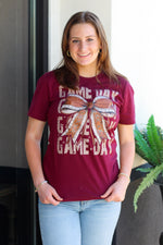 Game Day Bow Tee