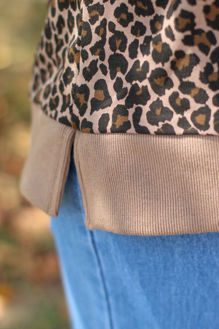 Carlee Leopard Sweatshirt
