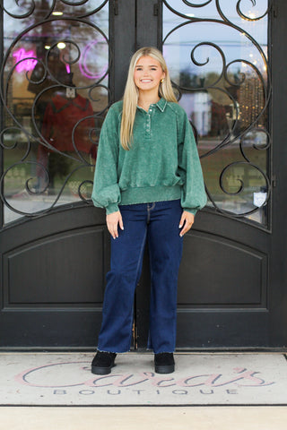 Snap Button Pullover