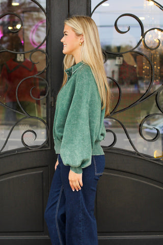 Snap Button Pullover